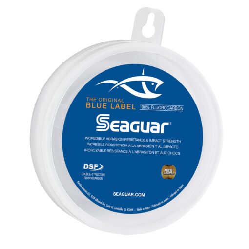 Seaguar Blue Label 100% Flourocarbon Fishing Line Leader, Freshwater, Multiple Sizes 60-Pounds/25-Yards 60lbs/25yds