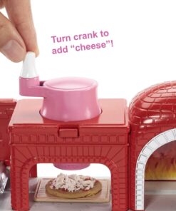 Barbie Pizza Maker Play Set & Doll (Amazon Exclusive) 26 71 swylxgXL