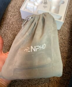 RENPHO Lite Massage Gun with Heat, Mini Massage Gun Deep Tissue, Type C Charging Portable Body Deep Tissue Massager Gun, Quiet Percussion Muscle Massage Gun, Gift for Mom-FSA and HSA Eligible Grey 57 71 tEPTR1rL