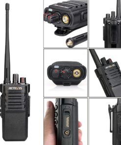 Retevis RT29 High Power 2 Way Radios Long Range, 3200mAh Rechargeable Walkie Talkies Bulk, Two Way Radios for Warehouse, Construction, Business Team(10 Pack) 14 71 taJHLj3L