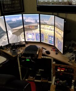 Logitech G PRO Flight Yoke System, Professional Simulation Yoke and Throttle Quadrant, 3 Modes, 75 Programmable Controls, Configurable Throttle Knobs, Steel Shaft, USB, PC - Black 24 71 twc4 DTL