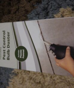 Punchau Diatomaceous Earth Duster, Powder Duster Sprayer Garden Powder Duster Applicator Dispenser, Bulb Duster with Long Plastic Tube for Organic Gardening Agricultural Supplies With Flexible Plastic Tips 17 71 v4Y5TxL