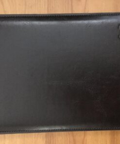 Dockem Executive Sleeve for iPad Mini 6, 5, 4, 3, 2, 1: Premium Synthetic Leather Tablet Case: Slim, Microfiber Lined, Professional, Protective Cover (Dark Brown) iPad Mini 1, 2, 3, 4 & 5 Dark Brown 33 71 vAhEsJkL 1