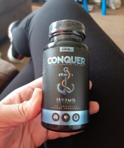 Conquer Mens Fertility Supplement - Testosterone Booster for Men w/Maca Root, Horny Goat Weed & Tribulus Terrestris - Male Fertility Supplement - Libido Booster for Men - Male Enhancement Pills -60Ct 32 71 vXCzt9CL 1