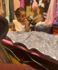 Regalo My Cot Portable Toddler Bed, Includes Fitted Sheet, Pink 38 71 vfZxzeWL