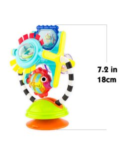 Sassy Fishy Fascination Station 2-in-1 Suction Cup High Chair Toy | Developmental Tray Toy for Early Learning | for Ages 6 Months and Up 21 71 viYrgy0L