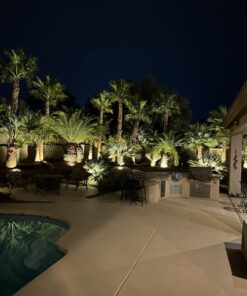 ZUCKEO Low Voltage Landscape Lights LED Landscape Lighting, 5W 12V Garden Pathway Lights Waterproof Warm White Walls Trees Flags Outdoor Landscape Spotlights with Stakes (8 Pack) 69 71 vtgZcC7L