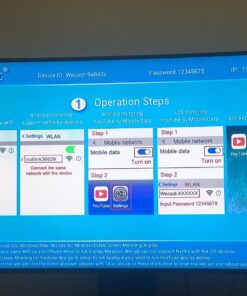SmartSee Miracast Wireless Display Receiver 1080P HDMI WiFi Media Streamer Adapter Support YouTube Netflix Hulu Plus Airplay DLNA TV Stick for Android/Mac/iOS/Windows (2.4G) 29 71 wx597WfL