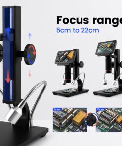 Andonstar 5 inch Screen 1080P Digital Microscope HDMI Microscope for Circuit Board Repair Soldering Tool ADSM302 38 71 yKLoNtGS