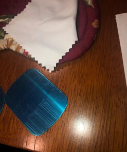 tryone Metal Plate for Magnetic Car Mount 4 Pack Disc with 3M Adhesive Compatible with Phone Magnets/Cell Phone Automobile Magnet Cradles, No Logo or Hole, 2 Rectangle 2 Round, Black&Silver 45 71 yXrDiLqL 2