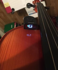 Planet Waves NS Micro Violin Tuner - Violin Clip On Tuner - Digital Violin Tuner - Black 37 71 yz1lEXVL