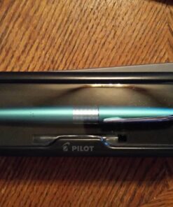 PILOT MR Retro Pop Collection Fountain Pen in Gift Box, Turquoise Barrel with Dots Accent, Fine Point Stainless Steel Nib, Refillable Black Ink (91446) 46 71 zjbW50yL