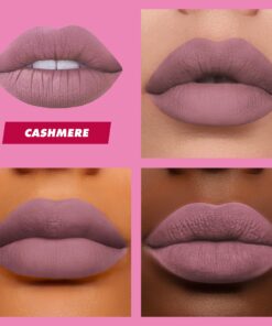 Lime Crime Velvetines Liquid Matte Lipstick, Cashmere - Grey Beige - French Vanilla Scent - Long-Lasting Velvety Matte Lipstick - Won't Bleed or Transfer - Vegan 23 710 4x66RFL
