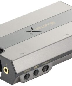 Sound BlasterX G6 Hi-Res 130dB 32bit/384kHz Gaming DAC, External USB Sound Card with Xamp Headphone Amp, Dolby Digital, 7.1 Virtual Surround Sound, Sidetone/Speaker Control for PS4, Xbox One 130 dB DNR at 32-bit / 384 kHz 53 710 xFoFjNL