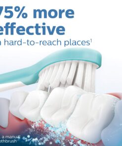 Philips Sonicare for Kids 3+ Genuine Replacement Toothbrush Heads, 2 Brush Heads, Turquoise and White, Compact, HX6032/94 Kids 3+ 26 71008vJ1osL
