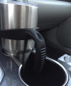 Grab Life Outdoors - Handle For YETI Rambler 30 Oz Tumbler Cup - Fits Ozark Trail, RTIC & more - (Handle Only) - Black 47 7100BVVexOL