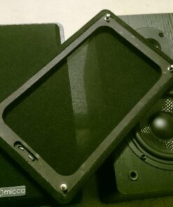 Micca MB42 Bookshelf Speakers for Home Theater Surround Sound, Stereo, and Passive Near Field Monitor, 2-Way (Black, Pair) Black MB42 Standard Bookshelf Speakers 40 7100E 4N77L