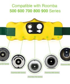 Powerextra 4.0Ah 14.4V Replacement Battery Compatible with Roomba R3 500 600 700 800 900 Series 500 510 531 535 540 550 552 560 570 580 595 620 650 660 700 760 770 780 790 800 870 900 29 7100OGpWgDL