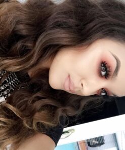 Arimika Fluffy Long Thick Dramatic Look 3D Mink False Eyelashes, Handmade Reusable Lashes for Makeup D008 44 71012OK70tL