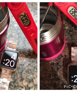 THERMOS FUNTAINER 10 Ounce Stainless Steel Vacuum Insulated Kids Food Jar, Pink 38 7101mVdUbEL