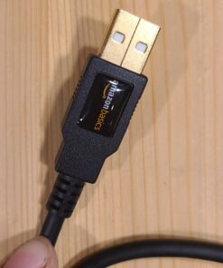 Amazon Basics USB-A to Mini USB 2.0 Fast Charging Cable, 480Mbps Transfer Speed with Gold-Plated Plugs, 3 Foot, Black 3 Feet 1-Pack 53 71021INRs3L