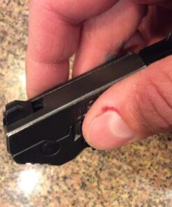 Smith & Wesson SWMP4LS 8.6in S.S. Assisted Folding Knife with 3.6in Serrated Clip Point Blade and Aluminum Handle for Outdoor Tactical Survival and EDC , Black 38 71022b2WMgL 1