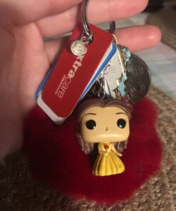 Funko Pop Keychain: Beauty & The Beast Yellow Gown Belle Toy Figure 17 7102aLQDwDL