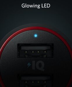 Anker Car Charger Adapter, 24W Dual USB Car Phone Charger, PowerDrive 2 for iPhone 14 13 12 11 Pro Max Mini X XR XS 8 Plus, iPad Pro/Air 2/Mini, Note 5/4, LG, Nexus, HTC and More Black 34 7102c0kiBhL