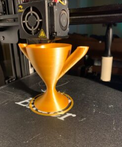 ERYONE Silk PLA Filament for 3D Printer, 1.75mm, -0.03mm, 1kg (2.1LBS)/Spool, Silk Glod A-glod 57 710432vItL