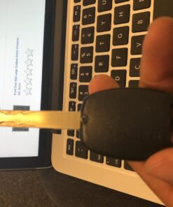 KeylessOption Just the Case Keyless Entry Remote Head Key Combo Fob Shell Black 25 7104DPmKiNL