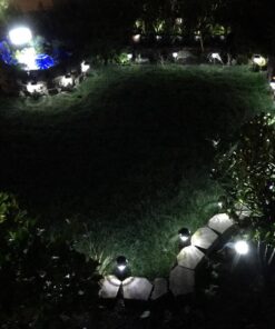 Signature Garden Premium Stainless Solar Garden Lights - Super-Bright 15 Lumens - Perfect Neutral Design; Makes Garden Pathways & Beds Look Great - Easy NO-Wire Installation; Water-Resistant Stainless Steel Silver 6-pack 39 7104ZRFTZNL 1