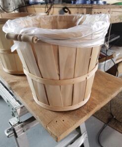 5 Gallon Bucket Liner Bags for Marinading and Brining - Durable, Food Grade, BPA Free, 25/Roll 12 7104a0lvr L