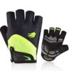 FIRELION Bike Gloves for Men/Women Cycling,Cycling Gloves for Outdoor MTB DH Road Racing,Full Finger Half Finger Padded Bicycle Protective Gloves,Non-Slip Shock-Absorbing Touchscreen Riding Gloves Large Green 13 7104wcSaBbL 1
