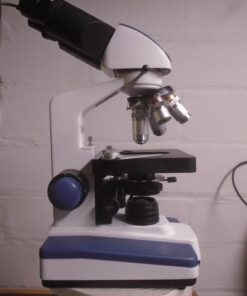 AmScope B120C-E1 40X-2500X LED Biological Binocular Compound Microscope with 3D Double Layer Mechanical Stage + 1.0 MP USB Digital Camera Imager 1.0 MP Camera 41 7105bn0ECL