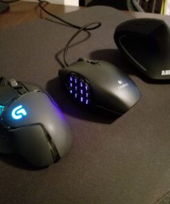 Logitech G600 MMO Gaming Mouse, RGB Backlit, 20 Programmable Buttons, Black 54 7105erJbRL