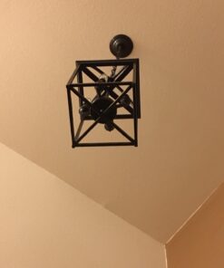 Progress Lighting Piedmont Collection Four-Light Cage Entry Light, Antique Bronze 13-3/8-Inch Width x 20-3/8-Inch Height 38 7106YcjDaBL