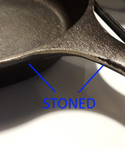 Lodge 6-1/2 Inch Cast Iron Pre-Seasoned Skillet – Signature Teardrop Handle - Use in the Oven, on the Stove, on the Grill, or Over a Campfire, Black 6.5 Inch 36 7107MQE6W0L