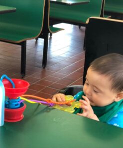 Grapple, Suction Cup Toys Holder for High Chair , Stroller and Teething Toys for Babies 6-12 Months. One of Your Baby Must Haves! Red 36 7107U1xn56L