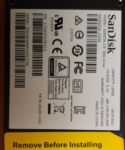 SanDisk SSD Plus 120GB Solid State Drive - SDSSDA-120G-G26 120 GB 25 7107bU6tIvL