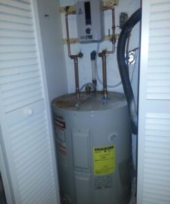 EcoSmart ECO 8 Tankless Water Heater, Electric, 8-kW - Quantity 1, 12 x 8 x 4 35 7108Q8w6baL