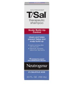 Neutrogena T/Sal Therapeutic Shampoo for Scalp Build-Up Control with Salicylic Acid, Scalp Treatment for Dandruff, Scalp Psoriasis & Seborrheic Dermatitis Relief, 4.5 fl. oz 1 Count 28 7108qmLkQjL 1