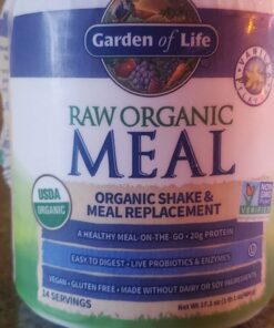 Garden of Life Organic Vegan Vanilla Protein Powder 22g Complete Plant Based Raw Protein & BCAAs Plus Probiotics & Digestive Enzymes for Easy Digestion – Non-GMO, Gluten-Free, Lactose Free 1.5 LB 20 Servings (Pack of 1) 43 7109LNBWLOL