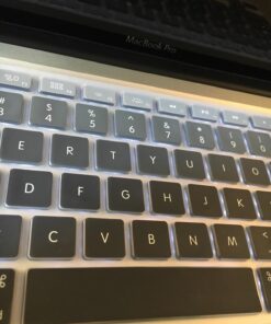 Allinside Gray Ombre Keyboard Cover Skin for MacBook Pro 13" 15" 17" (2015 or Older Version), MacBook Air 13" A1369/A1466, Older iMac Wireless Keyboard MC184LL/B 2010-2017 MacBook Air 13 & 2008-2015 Mac Pro 13/15 Ombre Gray 45 710Aa7qTe6L