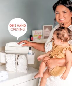 Alternative view of Prince Lionheart Premium Wipes Warmer, Nursery Essential, Includes the everFRESH Pillow System That Prevents Dry Out, Integrated Night Light for Night Time Changes