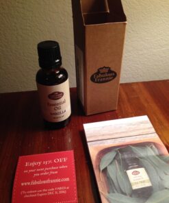 Fabulous Frannie Vanilla Essential Oil Great Scent for The Spa and Home 30ml (Pack of 1) 22 710CLSdYjDL