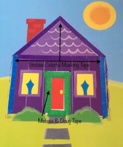 Melissa & Doug Tape Activity Book: 4 Rolls of Easy-Tear Tape and 20 Reusable Scenes 33 710CjCFS iL