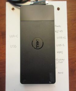 Dell WD19 180W Docking Station (130W Power Delivery) USB-C, HDMI, Dual DisplayPort, Black 31 710ERhOEIbL