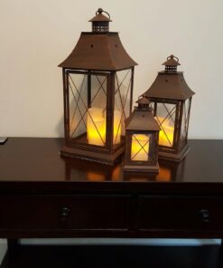 LED Lytes Timer Remote Control Flameless Candle Set, 3 Flickering Candles, 3 in Wide by 4, 5, 6 in Tall, Real Ivory Wax and Amber Flame, Home Decor, Large Battery Powered for Gifts for Mom Round Ivory Wax and Amber Flame 36 710EZ5u B4L