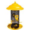 More Birds Sedona Screen Bird Feeder, 4 Feeding Ports, 2.8 lb Bird Seed Capacity 14 710FgMsALXL