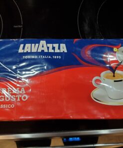 Lavazza Crema E Gusto Ground Coffee Blend, Espresso Dark Roast, 8.8 Oz Bricks (Pack of 4) Authentic Italian, Blended And Roasted in Italy, Non GMO, Value Pack, Full bodied with rich aftertaste 8.8 Ounce (Pack of 4) 47 710If8Nu5bL